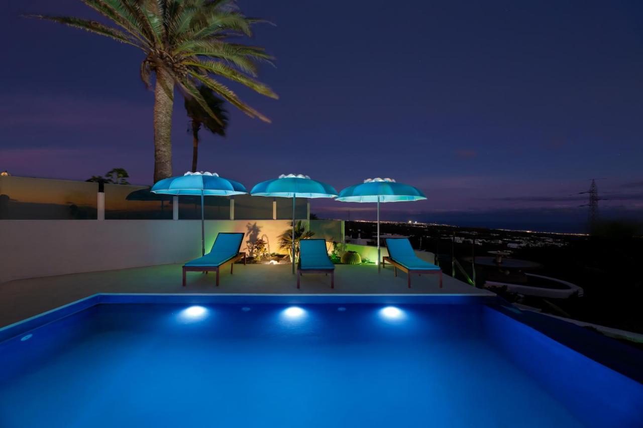 "New" Deluxe Designer Villa Infinity, With Panoramic Sea Views,Own Exclusive Heated Private Pool, Subtropical Gardens Tias Bagian luar foto